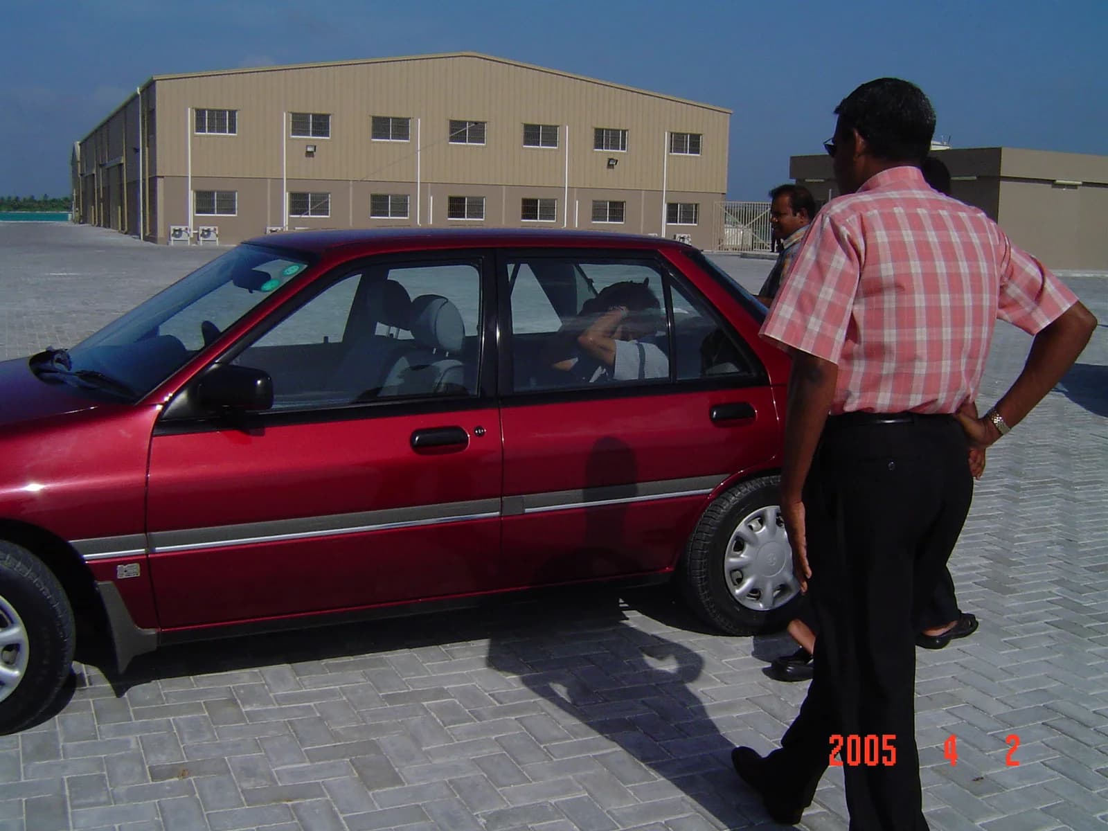 Completed two-storey port operations building at S. Hithadhoo